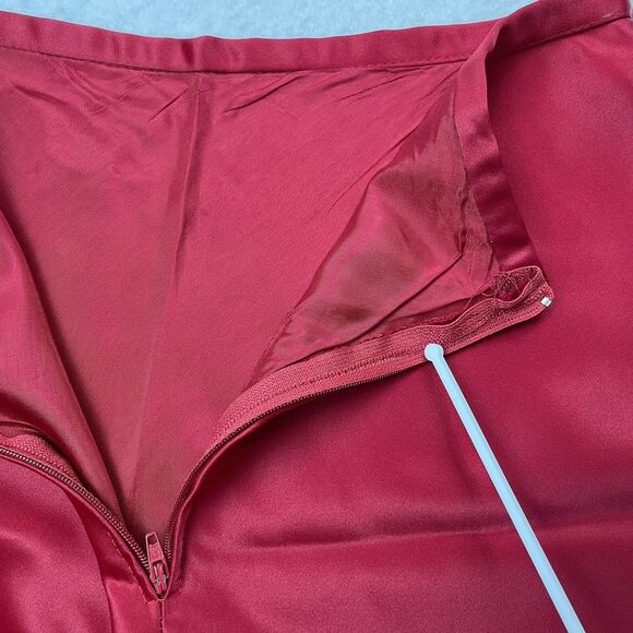 Rebecca Red 2pcs Gown Rhinestone Prom HOCO Bridesmaid-M - Picture 12 of 16